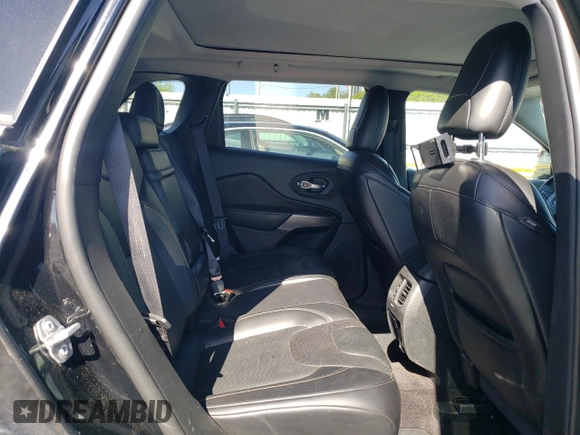2019 Jeep Cherokee Limited with VIN 1C4PJMDX2KD239989, listed as a Copart auction lot 54590685 with 87,568 mi miles and Salvage title. Bid and sale history available at DreamBid. Image 11.