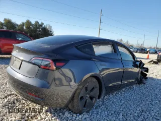 2023 Tesla Model 3 with VIN 5YJ3E1EA7PF668587, listed as a Copart auction lot 43395535 with Not Provided miles and Salvage Title. Bid and sale history available at DreamBid. Image 3.