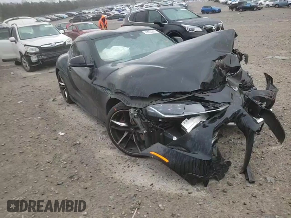 2022 Toyota Supra 3.0 z VIN WZ1DB0C07NW050097, wystawiony jako Copart lot #43938695 z przebiegiem 41 439 mil mil oraz Szkoda całkowita • Salvage title. Historia ofert i sprzedaży dostępna na DreamBid. Obrazek 11.