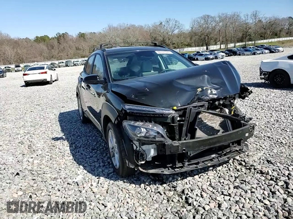2023 Hyundai Kona SEL with VIN KM8K32ABXPU974059, listed as a Copart auction lot 46161695 with 29,762 mi miles and Salvage Title. Bid and sale history available at DreamBid. Image 15.