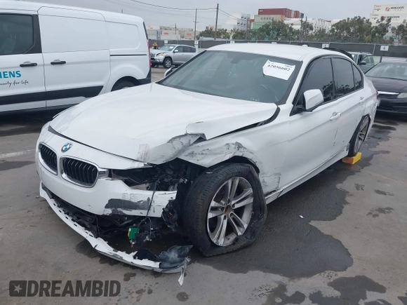 2016 BMW 3 Series 328i with VIN WBA8E9G5XGNT86382, listed as a IAAI auction lot 42056602 with 149,452 mi miles. Bid and sale history available at carsss.com. Image 17.