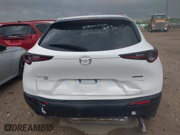 2025 Mazda CX-30 S Preferred with VIN 3MVDMBCM6SM756754, listed as a IAAI auction lot 41944463 with 10,283 mi miles and . Bid and sale history available at DreamBid. Image 16.