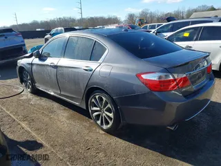 2015 Honda Accord Sedan EX-L with VIN 1HGCR3F82FA031708, listed as a IAAI auction lot 41223504 with 91,559 mi miles. Bid and sale history available at carsss.com. Image 3.