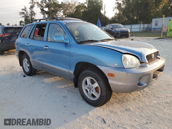 2004 Hyundai Santa Fe GLS with VIN KM8SC73E74U833353, listed as a Copart auction lot 76123274 with 115,309 mi miles and Salvage Title. Bid and sale history available at carsss.com. Image 4.