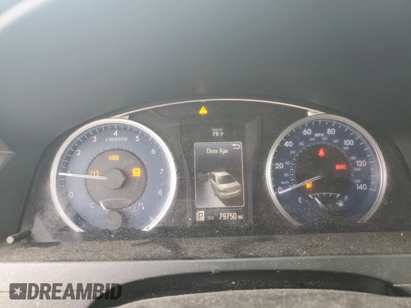 2017 Toyota Camry XLE with VIN 4T1BF1FK6HU708100, listed as a Copart auction lot 51188355 with 79,750 mi miles and Salvage Title. Bid and sale history available at carsss.com. Image 9.