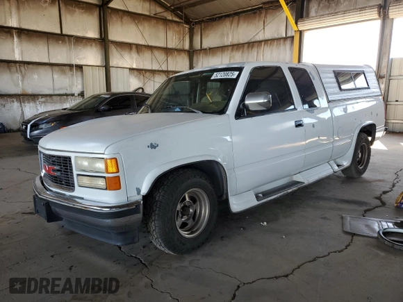 1994 GMC Sierra 1500 with VIN 1GDEC19K8RE532146, listed as a Copart auction lot 52120825 with 232,171 mi miles and Salvage Title. Bid and sale history available at DreamBid. Image 1.