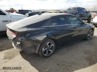 2023 Hyundai Elantra Limited with VIN 5NPLP4AG2PH112159, listed as a Copart auction lot 43916265 with 33,202 mi miles and Salvage Title. Bid and sale history available at carsss.com. Image 3.
