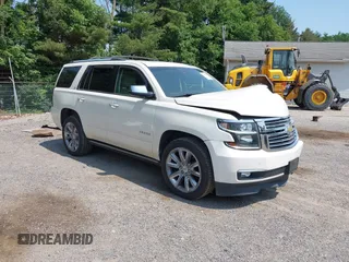 2015 Chevrolet Tahoe LTZ with VIN 1GNSKCKC0FR293244, listed as a IAAI auction lot 42551928 with 74,608 mi miles and . Bid and sale history available at DreamBid. Image 1.