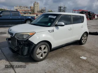 2016 Kia Soul with VIN KNDJN2A25G7361260, listed as a Copart auction lot 53433895 with 97,281 mi miles and Salvage Title. Bid and sale history available at carsss.com. Image 1.