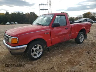 1996 Ford Ranger Splash with VIN 1FTCR10X8TUD57798, listed as a Copart auction lot 77613494 with 180,150 mi miles and Salvage Title. Bid and sale history available at carsss.com. Image 1.
