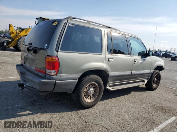2000 Mercury Mountaineer Convenience with VIN 4M2ZU66E4YUJ04782, listed as a Copart auction lot 89192245 with 139,794 mi miles and Salvage title. Bid and sale history available at DreamBid. Image 3.