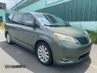 2011 Toyota Sienna XLE with VIN 5TDDK3DC3BS023855, listed as a Copart auction lot 65672825 with 280,540 mi miles and Clean title. Bid and sale history available at DreamBid. Image 1.