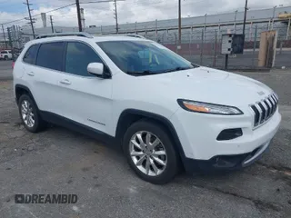 2014 Jeep Cherokee Limited with VIN 1C4PJLDS1EW217649, listed as a IAAI auction lot 41934101 with 135,781 mi miles. Bid and sale history available at carsss.com. Image 1.