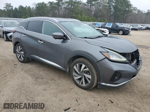 2019 Nissan Murano SL z VIN 5N1AZ2MJ4KN117123, wystawiony jako Copart lot #45965815 z przebiegiem 113 598 mil mil oraz Szkoda całkowita • Salvage title. Historia ofert i sprzedaży dostępna na DreamBid. Obrazek 4.