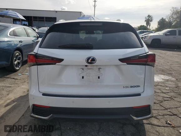 2018 Lexus NX 300h with VIN JTJBJRBZ8J2093102, listed as a Copart auction lot 51307455 with 107,163 mi miles and Clean title. Bid and sale history available at DreamBid. Image 6.