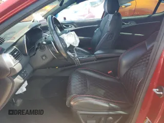 2020 Genesis G70 2.0T with VIN KMTG44LA6LU045375, listed as a Copart auction lot 59291075 with 56,810 mi miles and Non repairable. Bid and sale history available at DreamBid. Image 7.