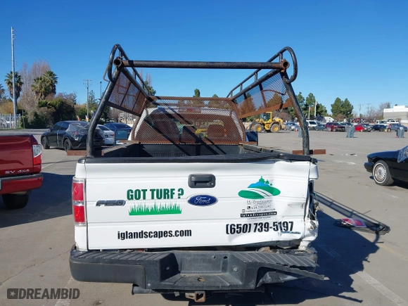 2014 Ford F-150 XL with VIN 1FTNF1CF1EKE14801, listed as a IAAI auction lot 41254462 with 252,444 mi miles. Bid and sale history available at carsss.com. Image 17.