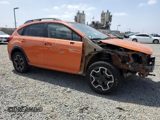 2013 Subaru Crosstrek Premium with VIN JF2GPACC4D2867807, listed as a Copart auction lot 61875075 with 111,217 mi miles and Salvage title. Bid and sale history available at DreamBid. Image 4.