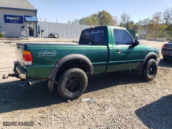 1999 Ford Ranger XLT with VIN 1FTYR11X7XTA88063, listed as a Copart auction lot 75098214 with 210,807 mi miles and Salvage Title. Bid and sale history available at carsss.com. Image 3.