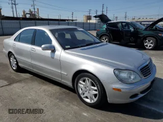 2003 Mercedes-Benz S-Class 4.3L with VIN WDBNG70J73A369311, listed as a Copart auction lot 66428724 with 91,646 mi miles and Clean Title. Bid and sale history available at carsss.com. Image 4.