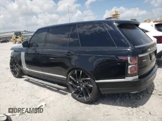 2018 Land Rover Range Rover with VIN SALGS5RE5JA514662, listed as a Copart auction lot 57466495 with 48,250 mi miles and Salvage title. Bid and sale history available at DreamBid. Image 2.