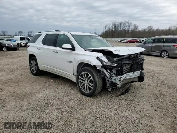 2023 Chevrolet Traverse High Country with VIN 1GNEVNKW8PJ318742, listed as a Copart auction lot 53361995 with 26,687 mi miles and Salvage title. Bid and sale history available at DreamBid. Image 15.