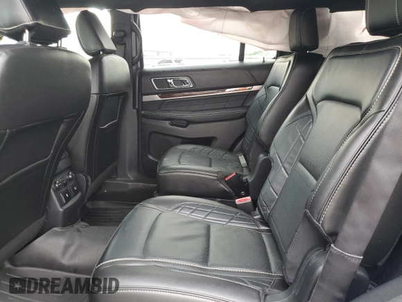 2018 Ford Explorer Platinum with VIN 1FM5K8HT0JGA01893, listed as a Copart auction lot 58896355 with 77,186 mi miles and Salvage title. Bid and sale history available at DreamBid. Image 11.