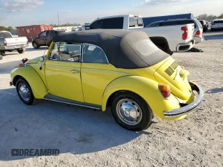 1973 Volkswagen Beetle with VIN 1532316998, listed as a Copart auction lot 83344644 with 1,983 mi miles and Salvage Title. Bid and sale history available at DreamBid. Image 2.