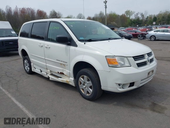 2010 Dodge Grand Caravan SE with VIN 2D4RN4DE0AR296590, listed as a IAAI auction lot 42133404 with 108,604 mi miles and . Bid and sale history available at DreamBid. Image 1.