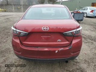 2016 Scion iA with VIN 3MYDLBZV0GY140036, listed as a Copart auction lot 45050895 with 0 mi miles and Salvage Title. Bid and sale history available at carsss.com. Image 6.