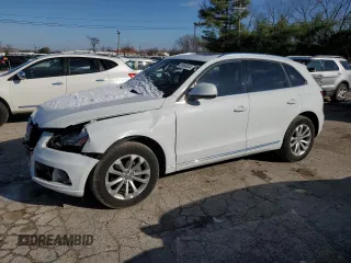 2014 Audi Q5 Premium Plus with VIN WA1LFAFPXEA052219, listed as a Copart auction lot 81892424 with 79,771 mi miles and Salvage title. Bid and sale history available at DreamBid. Image 1.