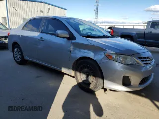 2013 Toyota Corolla L with VIN JTDBU4EE1DJ115716, listed as a Copart auction lot 46657615 with 88,742 mi miles and Salvage Title. Bid and sale history available at DreamBid. Image 4.