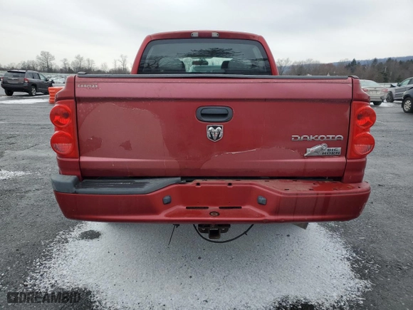2010 Dodge Dakota Bighorn/Lonestar with VIN 1D7CW3GK1AS234924, listed as a Copart auction lot 86612264 with 98,137 mi miles and Clean Title. Bid and sale history available at carsss.com. Image 6.