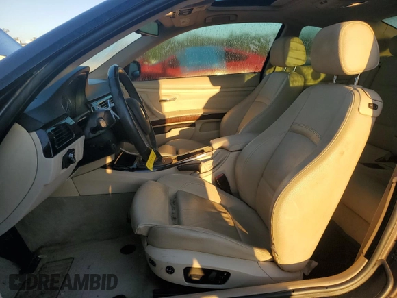 2011 BMW 3 Series 328i with VIN WBAKE3C58BE558183, listed as a Copart auction lot 46432805 with 107,705 mi miles and Salvage Title. Bid and sale history available at carsss.com. Image 7.