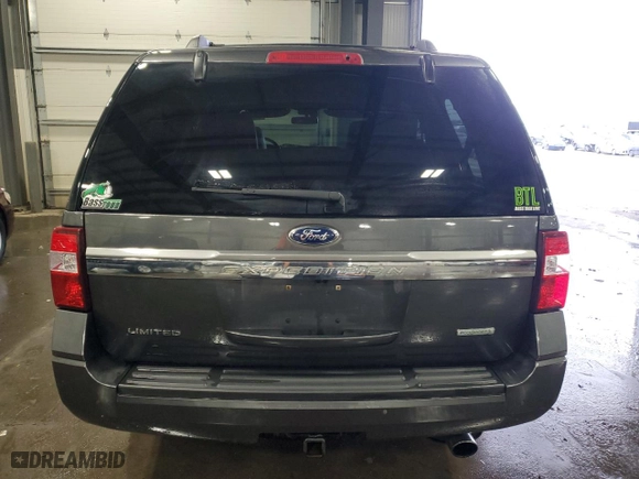 2016 Ford Expedition Limited with VIN 1FMJU2AT9GEF41649, listed as a Copart auction lot 44598765 with 113,377 mi miles and Salvage Title. Bid and sale history available at carsss.com. Image 6.