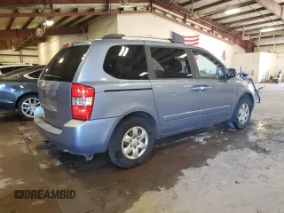 2010 Kia Sedona LX with VIN KNDMG4C30A6326681, listed as a Copart auction lot 74741604 with 149,840 mi miles and Clean Title. Bid and sale history available at carsss.com. Image 3.