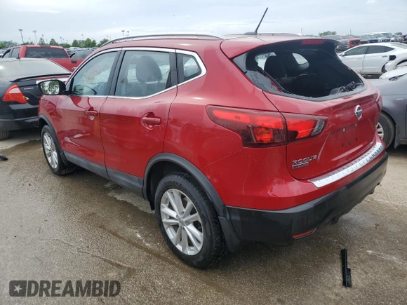 2017 Nissan Rogue SV with VIN JN1BJ1CR3HW102555, listed as a Copart auction lot 51667624 with 58,509 mi miles and Salvage title. Bid and sale history available at DreamBid. Image 2.
