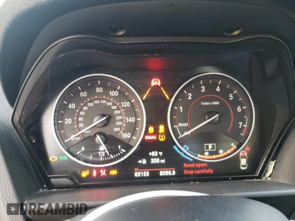2017 BMW 2 Series 230i xDrive with VIN WBA2H9C32HV986946, listed as a Copart auction lot 72886362 with 65,155 mi miles and . Bid and sale history available at DreamBid. Image 9.
