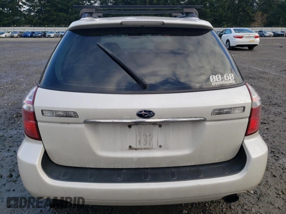 2005 Subaru Legacy with VIN 4S3BP616657312428, listed as a Copart auction lot 89338005 with 78,617 mi miles and Salvage title. Bid and sale history available at DreamBid. Image 6.