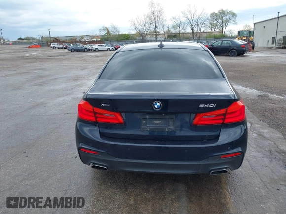 2018 BMW 5 Series 540i xDrive with VIN WBAJE7C58JWD49881, listed as a IAAI auction lot 42091065 with 73,542 mi miles and . Bid and sale history available at DreamBid. Image 16.