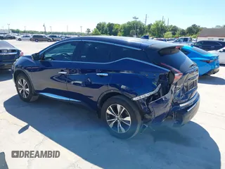2019 Nissan Murano S with VIN 5N1AZ2MJXKN125131, listed as a IAAI auction lot 41834869 with 64,781 mi miles and . Bid and sale history available at DreamBid. Image 3.