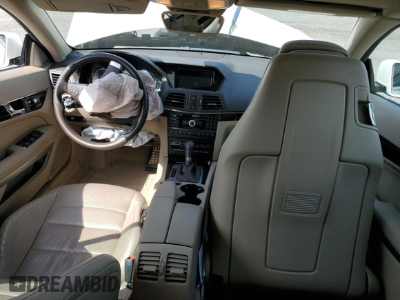 2011 Mercedes-Benz E 350 with VIN WDDKK5GFXBF055815, listed as a Copart auction lot 54975025 with Not provided miles and Salvage title. Bid and sale history available at DreamBid. Image 8.