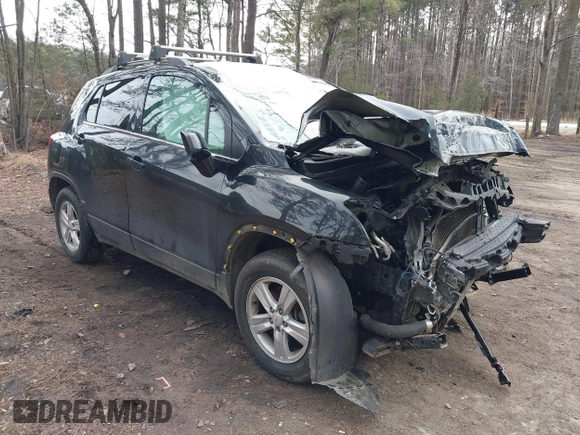2016 Chevrolet Trax LT with VIN KL7CJPSB9GB745066, listed as a IAAI auction lot 41316657 with 101,891 mi miles and . Bid and sale history available at DreamBid. Image 1.