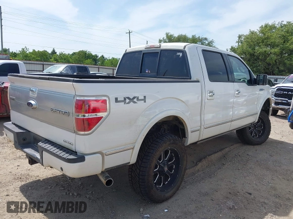 2011 Ford F-150 XL with VIN 1FTFW1EF3BFA45980, listed as a IAAI auction lot 42262248 with 155,882 mi miles and . Bid and sale history available at DreamBid. Image 4.