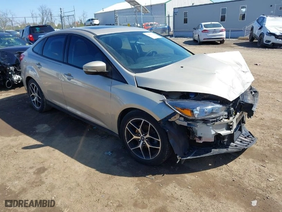 2017 Ford Focus SEL with VIN 1FADP3H26HL298302, listed as a IAAI auction lot 41983527 with 30,668 mi miles. Bid and sale history available at carsss.com. Image 1.