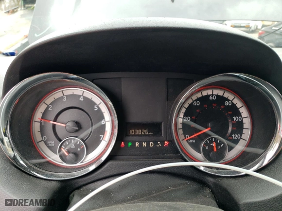 2018 Dodge Grand Caravan SXT with VIN 2C4RDGCG2JR208403, listed as a Copart auction lot 53271095 with 103,826 mi miles and Salvage Title. Bid and sale history available at carsss.com. Image 9.