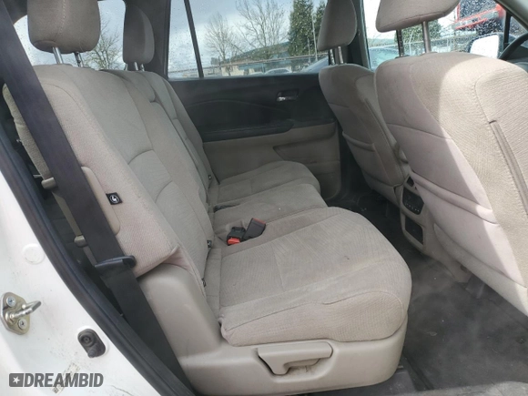 2016 Honda Pilot EX with VIN 5FNYF6H32GB059632, listed as a Copart auction lot 48823205 with 107,380 mi miles and Salvage Title. Bid and sale history available at carsss.com. Image 11.
