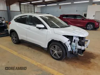 2022 Honda HR-V EX with VIN 3CZRU6H58NM700071, listed as a Copart auction lot 48111075 with 51,575 mi miles and Salvage Title. Bid and sale history available at carsss.com. Image 4.