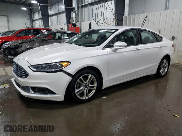 2018 Ford Fusion SE with VIN 3FA6P0HD9JR211234, listed as a Copart auction lot 84538984 with 101,157 mi miles and Salvage Title. Bid and sale history available at carsss.com. Image 1.