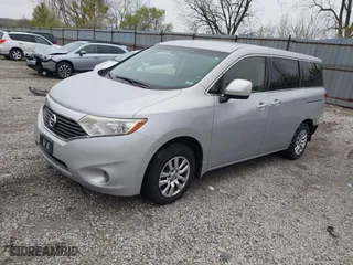 2015 Nissan Quest SV with VIN JN8AE2KP1F9129434, listed as a IAAI auction lot 42023068 with 144,318 mi miles. Bid and sale history available at carsss.com. Image 2.
